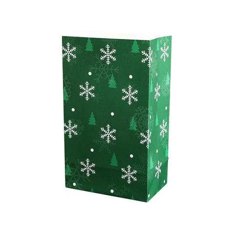 Christmas food candy paper bags