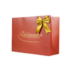 High end hot stamping gift bag, ribbon bow, light luxury, high-end packaging set, personalized customization