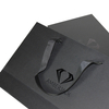 Black cardboard gift bag, light luxury, high-end packaging set, personalized customization