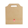 High end packaging logo for kraft paper gift bags, personalized customization with red gold hot stamping