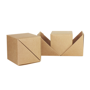 Kraft paper folding box, tea packaging, handmade soap packaging, aromatherapy packaging, personalized customization